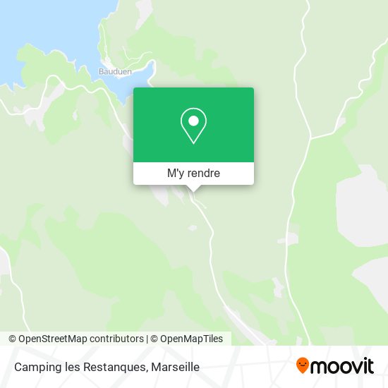 Camping les Restanques plan