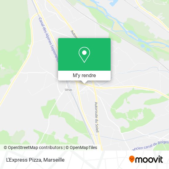 L'Express Pizza plan