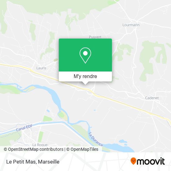 Le Petit Mas plan