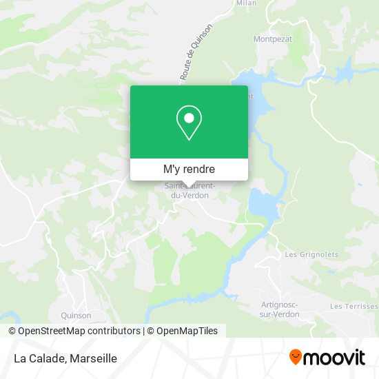La Calade plan