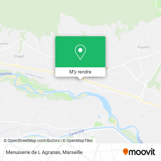 Menuiserie de L Agranas plan