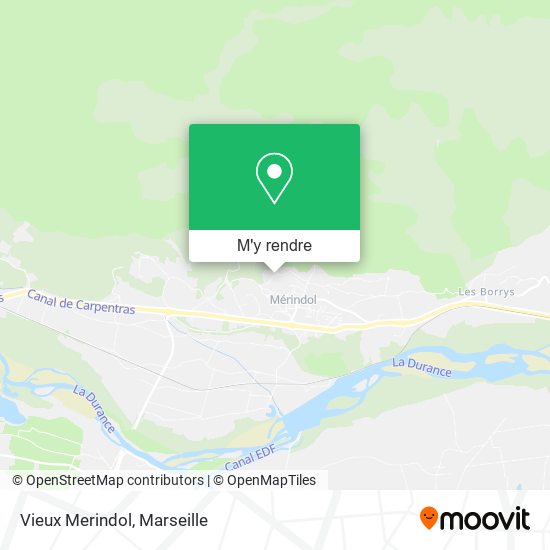 Vieux Merindol plan