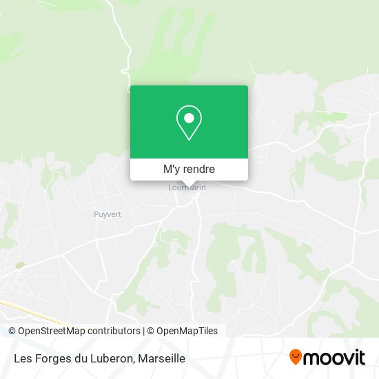Les Forges du Luberon plan