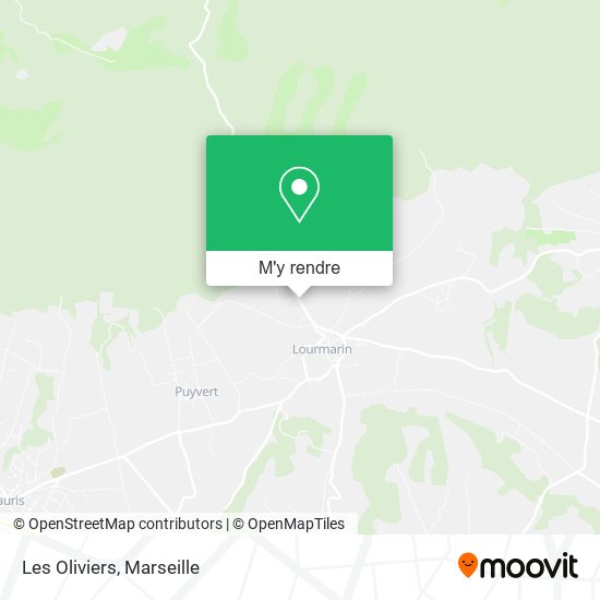 Les Oliviers plan
