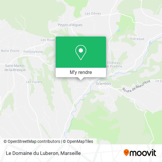 Le Domaine du Luberon plan