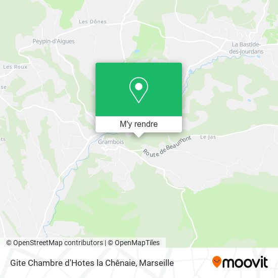Gite Chambre d'Hotes la Chênaie plan