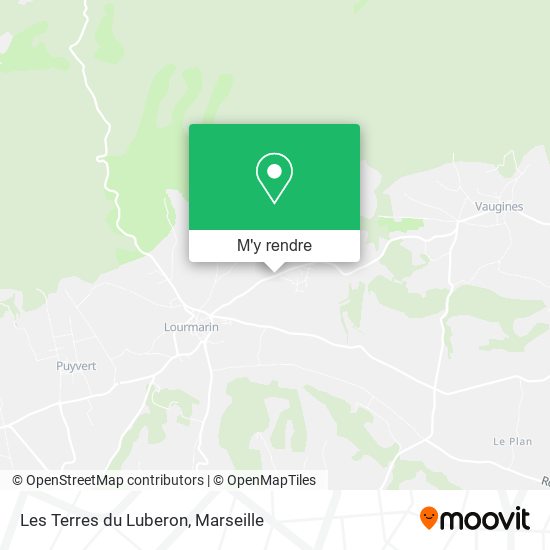 Les Terres du Luberon plan