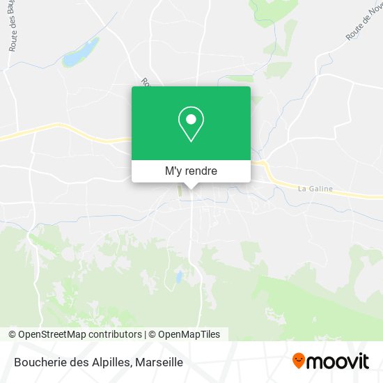 Boucherie des Alpilles plan