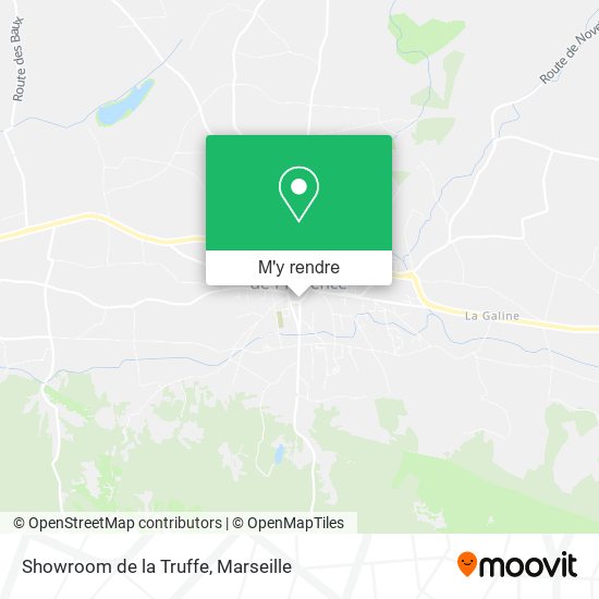 Showroom de la Truffe plan