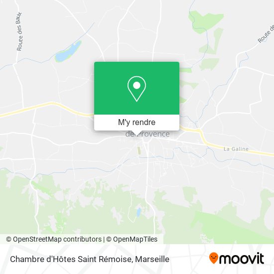 Chambre d'Hôtes Saint Rémoise plan