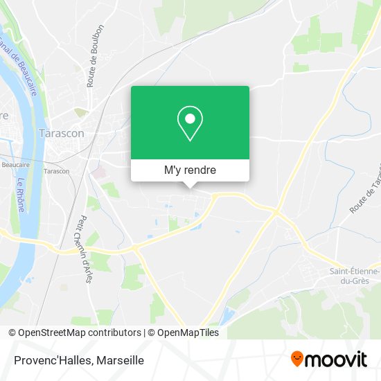 Provenc'Halles plan