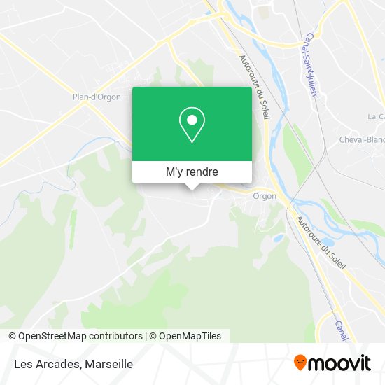 Les Arcades plan