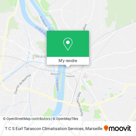 T C S Eurl Tarascon Climatisation Services plan