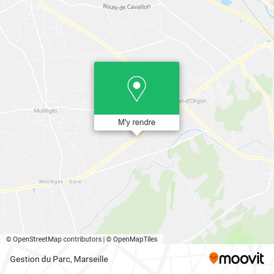 Gestion du Parc plan