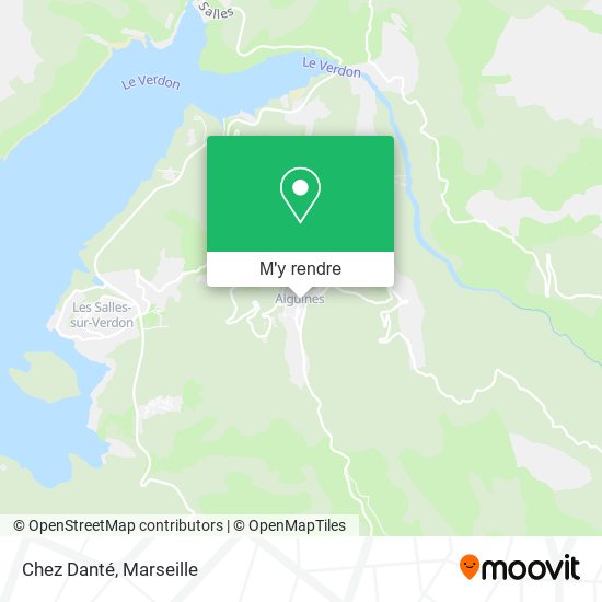 Chez Danté plan