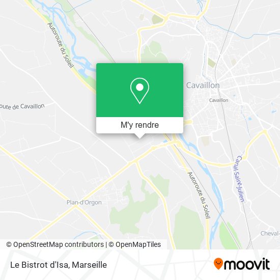 Le Bistrot d'Isa plan