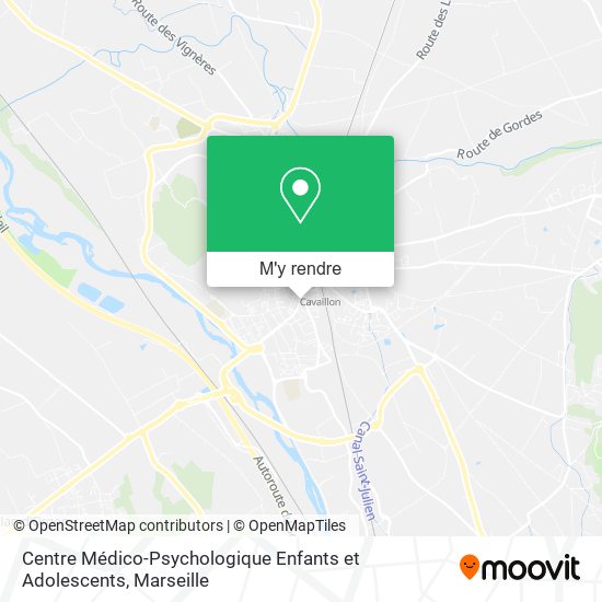 Centre Médico-Psychologique Enfants et Adolescents plan