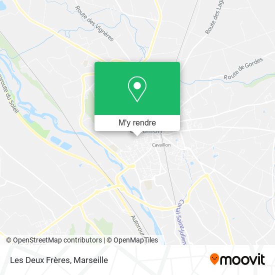 Les Deux Frères plan