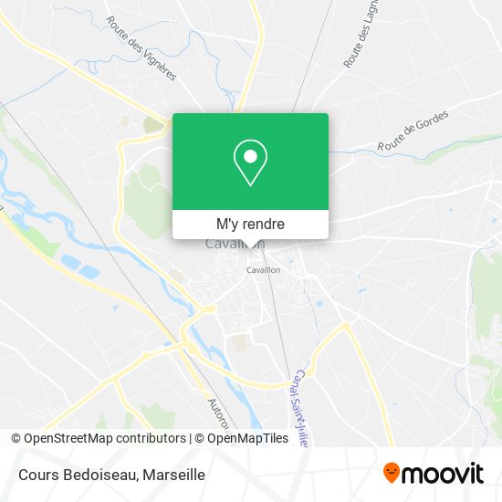 Cours Bedoiseau plan
