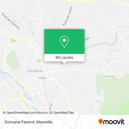 Domaine Faverot plan