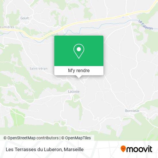 Les Terrasses du Luberon plan