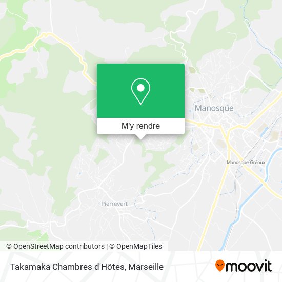 Takamaka Chambres d'Hôtes plan
