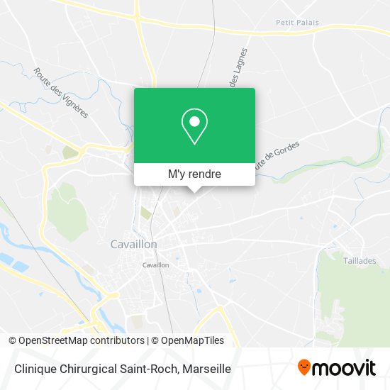 Clinique Chirurgical Saint-Roch plan