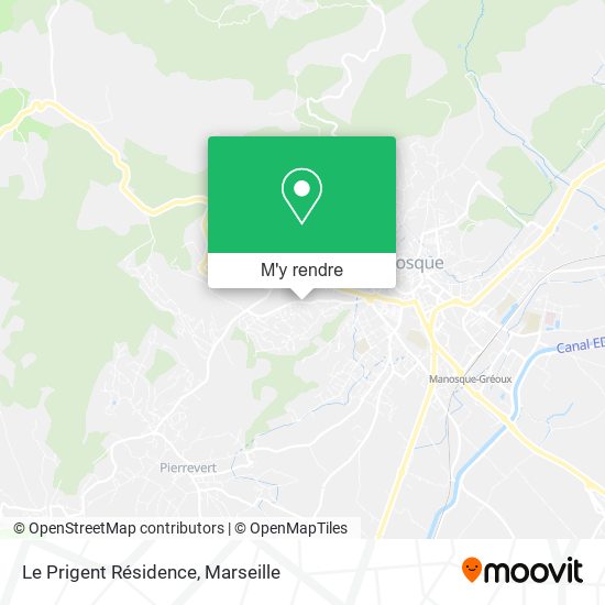 Le Prigent Résidence plan