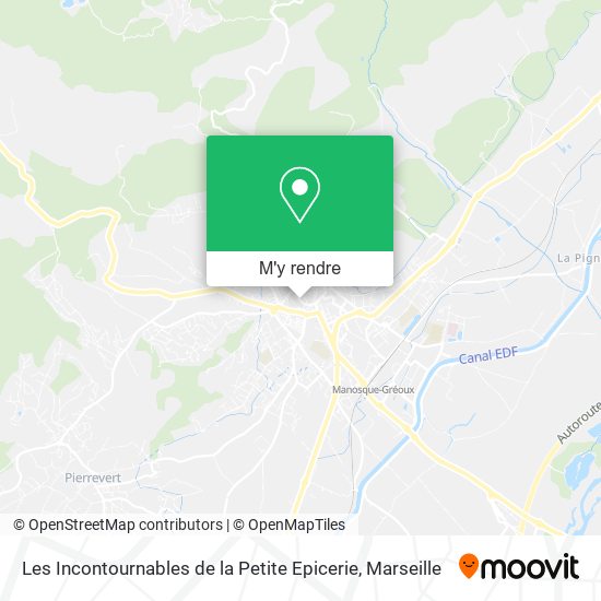Les Incontournables de la Petite Epicerie plan