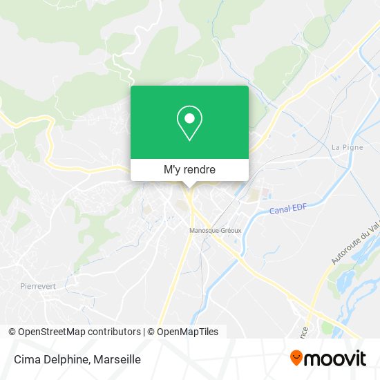 Cima Delphine plan