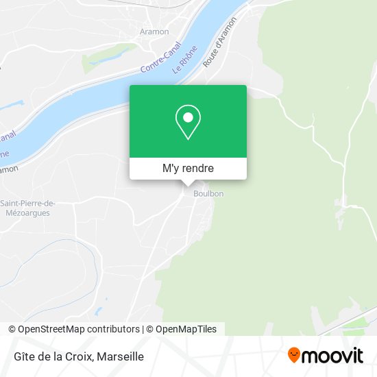 Gîte de la Croix plan