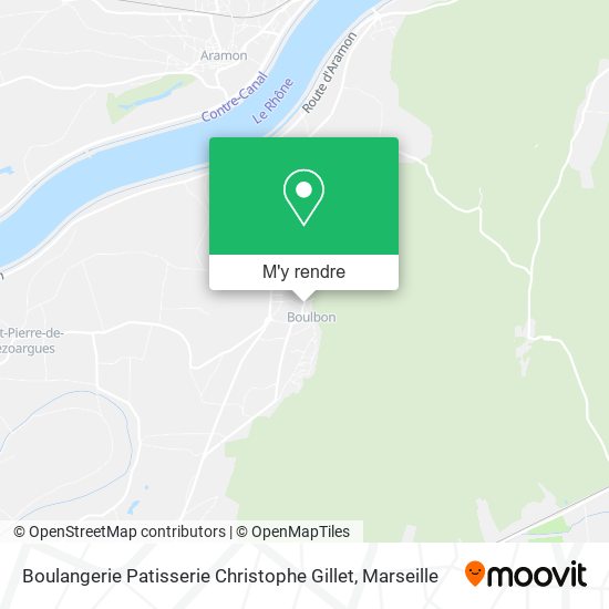 Boulangerie Patisserie Christophe Gillet plan