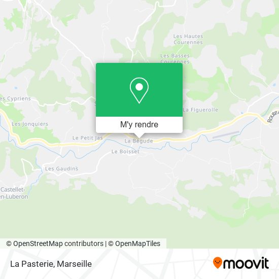 La Pasterie plan
