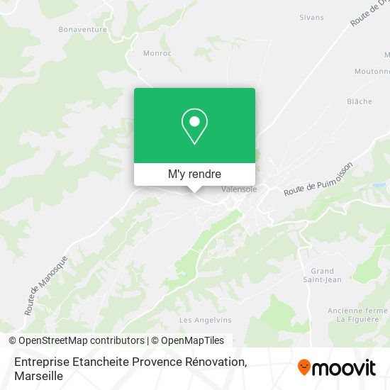 Entreprise Etancheite Provence Rénovation plan