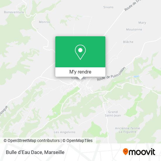 Bulle d'Eau Dace plan