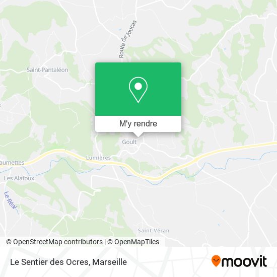 Le Sentier des Ocres plan
