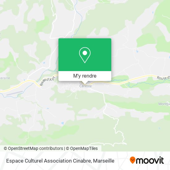 Espace Culturel Association Cinabre plan