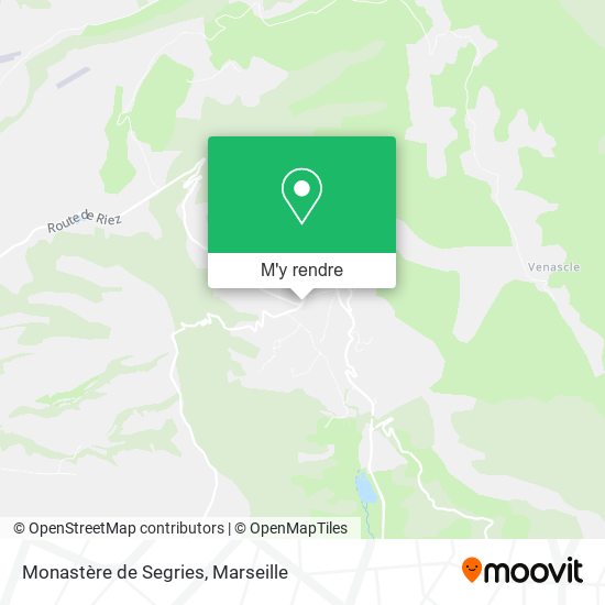 Monastère de Segries plan