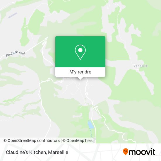 Claudine's Kitchen plan
