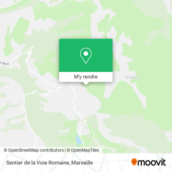 Sentier de la Voie Romaine plan
