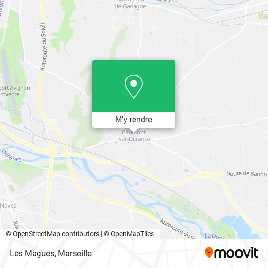 Les Magues plan