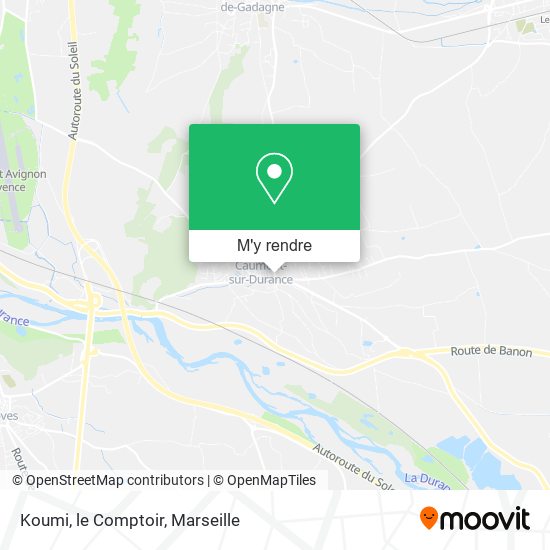 Koumi, le Comptoir plan