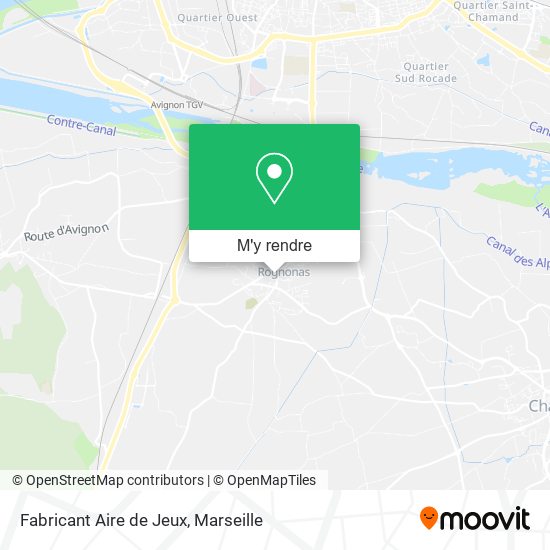 Fabricant Aire de Jeux plan