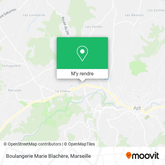 Boulangerie Marie Blachère plan