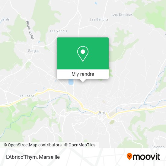 L'Abrico'Thym plan