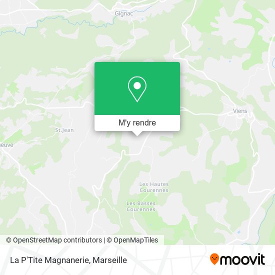 La P'Tite Magnanerie plan