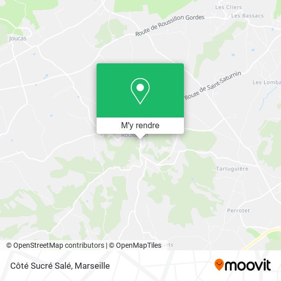 Côté Sucré Salé plan
