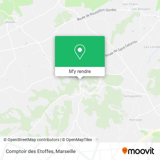 Comptoir des Etoffes plan