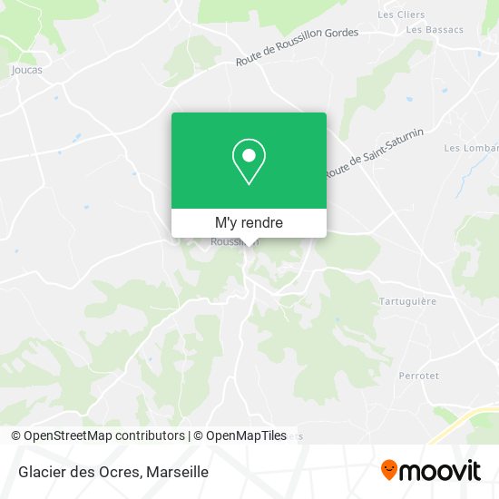 Glacier des Ocres plan