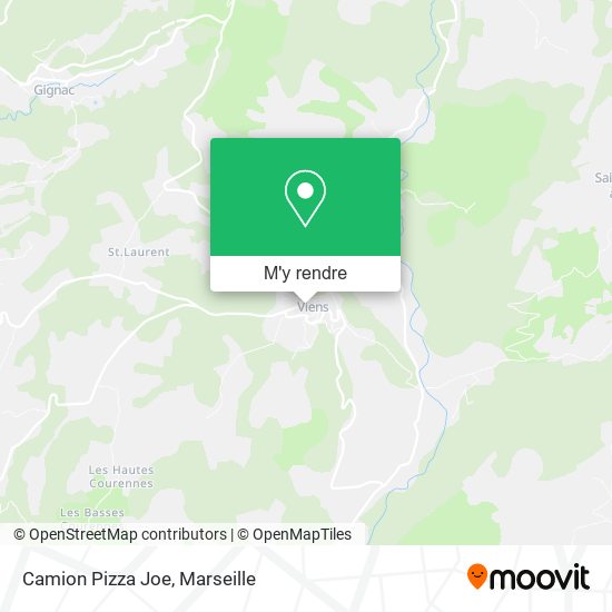 Camion Pizza Joe plan